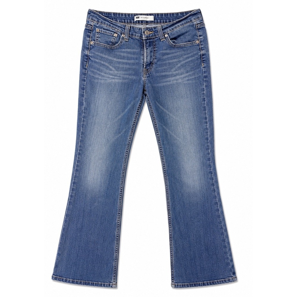 Levis 518 Superlow Flare Jeans Womens W29 L32 Y2K Low Rise Bootcut‎ Western Boho